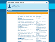 Tablet Screenshot of link-parachutes.info